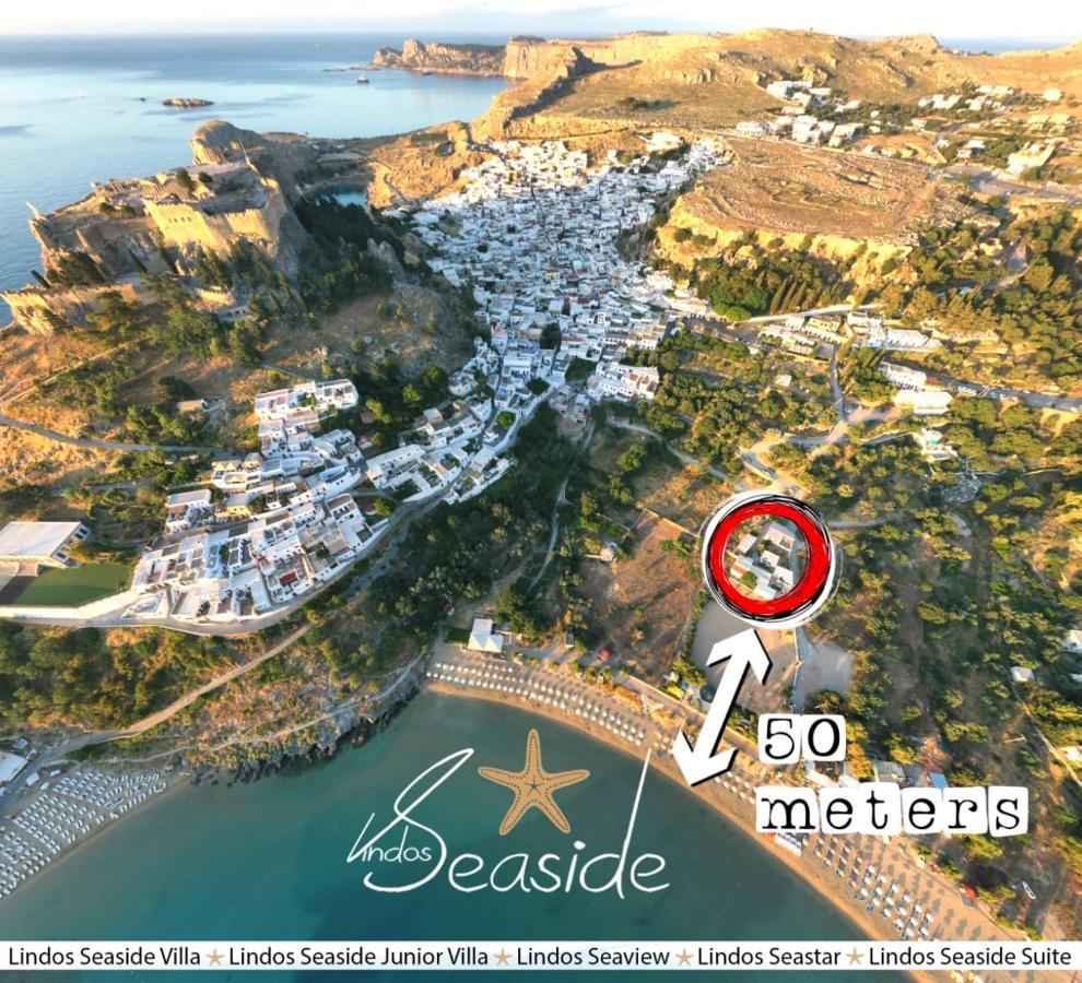 Lindos Seastar Apartment Exterior foto